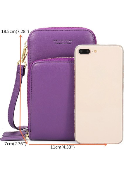 Kadın Solid Faux Deri Muti-Cep Crossbody Çanta-Siyah (Yurt Dışından) fiyatları