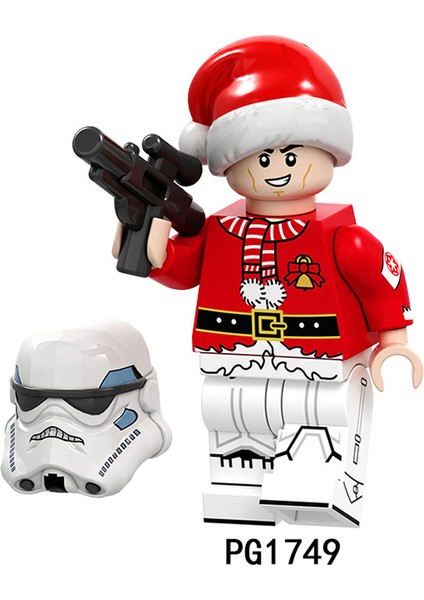 8 Parça Noel Edition Star Wars Monte Yapı Taşları Minifigures Fırtına Askerler Bebek Oyuncakları (Yurt Dışından)