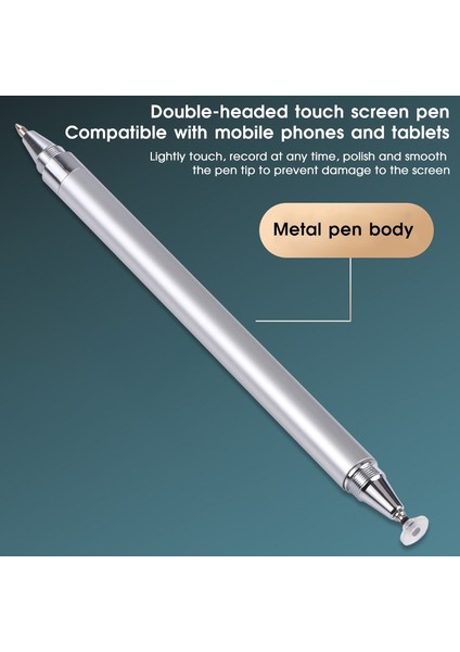 PT360 Stylus Ortak Yazma Kalem Gümüş Renkli (Yurt Dışından)