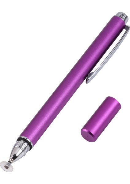 Silikon Disk Nib Stylus Kalem Mor (Yurt Dışından)