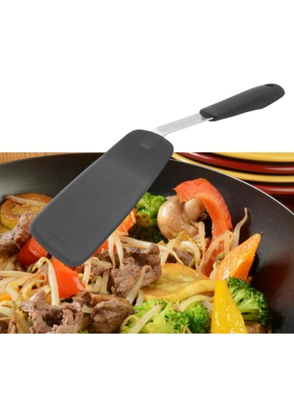 Gıda Sınıfı Silikon Turner Spatulas Yapışmaz Biftek Spatula Tencere Için Barbekü (Yurt Dışından)