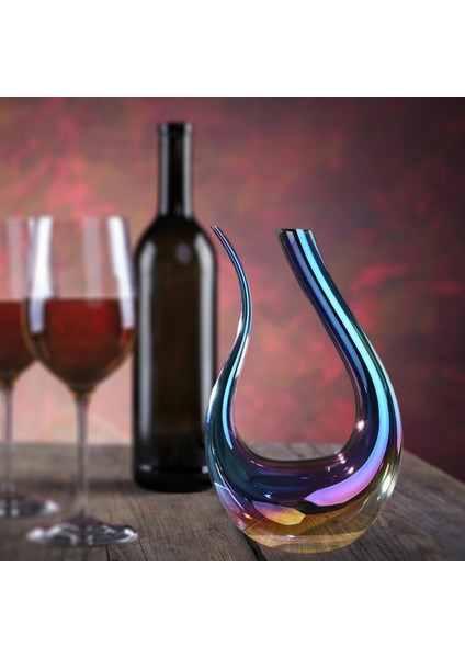 Kristal Şarap Çiş Şarap Hediye-Ücretsiz Yemek Odası Masaüstü 1500ML Amber Için (Yurt Dışından) indirimleri