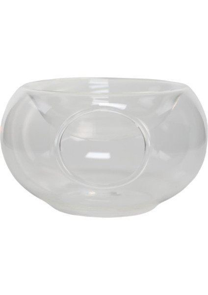 Şeffaf Yüksek Borosilikat Cam Kase Kuru Buz Kase Housewarming 300ML Için Set (Yurt Dışından)