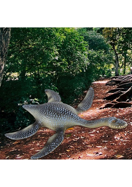 Deniz Dinozor Rakamlar Prehistorik Hayvan Derin Deniz Canavar Parti Favorisi Plesiosaur (Yurt Dışından) fırsatları