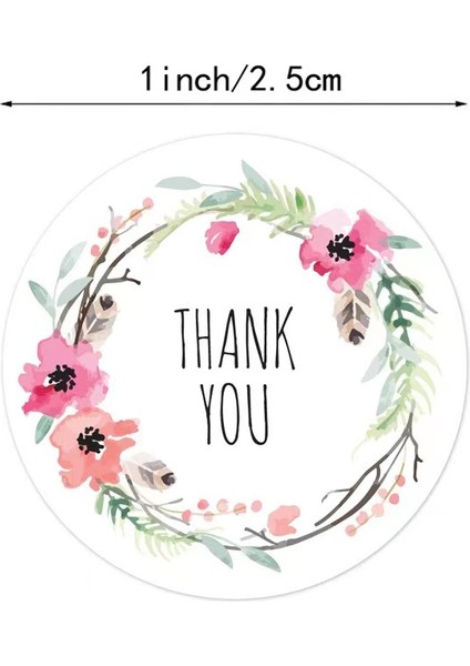 Teşekkür Etiketleri Posta Etiketleri 6 Farklı Tasarım Teşekkür Tasarımları (Yurt Dışından) fiyatları