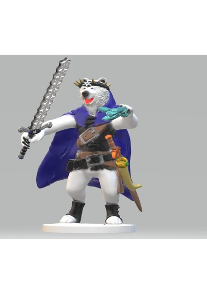 Büyük Prens, Balbane Baelric, Frosnibone Mahkemesi Ayız Curseblade Stormblizzard Ele Plastik Aparat