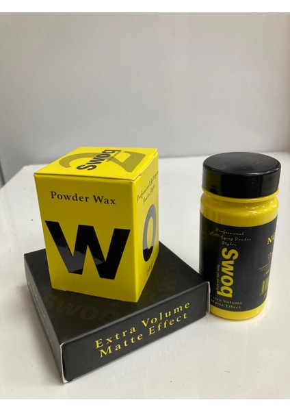 Saç Şekillendirici Pudra Wax 2