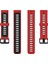 Samsung Galaxy Watch4 ve Active2 20MM Için Iki Tonlu Çizgili Silikon Kayış (Yurt Dışından) 3
