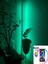 Dekoratif Rgb Bluetooth LED Lambader Köşe Lambası Siyah 120 cm Mobil Kontrol Telefon Kontrol Siyah 1