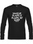 Uçuş - Flap Siyah Erkek Sweatshirt 1