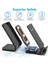 15W Qi Kablosuz Şarj Standı iPhone Uyumlu 13 12 11 Pro x Xs Max Xr 8 Samsung S21 S20 S10 Hızlı Şarj Dock Istasyonu Telefon Tutucu (Yurt Dışından) 3
