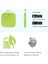 Mini Takip Cihazı Takip Hava Etiketi Anahtarı Çocuk Bulucu Pet Tracker Konum Akıllı Bluetooth Tracker Araba Pet Araç Kayıp Izci (Yurt Dışından) 2