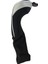 Örgü Golf Headcover Hibritler Ahşap Kapak Uzun Boyun Fairway Guard Sleeve Gri (Yurt Dışından) 2