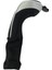 Örgü Golf Headcover Hibritler Ahşap Kapak Uzun Boyun Fairway Guard Sleeve Gri (Yurt Dışından) 3