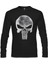 Punisher - Logo Siyah Erkek Sweatshirt 1