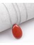 Red Jasper Doğal Taş Damla Model Kolye 1