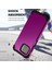 Motorola Moto G 5g Artı Için Pc + Silikon Kılıfı Koyu Mor + Siyah (Yurt Dışından) 4