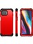Motorola Moto G 5g Artı Için Pc + Silikon Kılıfı Kırmızı + Siyah (Yurt Dışından) 2