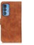 Retro Doku Pu + Tpu Case Motorola Edge 20 Pro Için Kahverengi (Yurt Dışından) 4