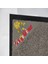 Nem Alıcı Kalın Iç Dış Kapı Önü Paspas Sarı Gül Sticker 50 x 75 cm Kauçuk Kenar 2