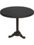 Çipa Werzalit Yuvarlak Masa Q90 - Siyah 1