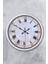 52 cm Beyaz Metal Dakika Duvar Saati 1