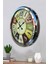 52 cm Krom Metal Modern Duvar Saati 3