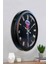 52 cm Siyah Metal Deniz Anası Duvar Saati 4