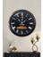 52 cm Siyah Metal Kitchen Duvar Saati 2