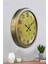 52 cm Eskitme Metal Butterfly Duvar Saati 4