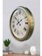 52 cm Eskitme Metal Dekoratif Duvar Saati 3