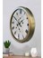 52 cm Eskitme Metal Eskitme Duvar Saati 3