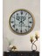 52 cm Eskitme Metal Home Duvar Saati 2