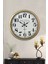 52 cm Eskitme Metal Regent Street Duvar Saati 2