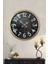 52 cm Eskitme Metal Retro Duvar Saati 2
