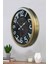 52 cm Eskitme Metal Retro Duvar Saati 3