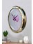 52 cm Gold Metal Balon Duvar Saati 3