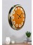 52 cm Gold Metal Dekoratif Duvar Saati 4