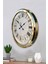 52 cm Gold Metal Dekoratif Duvar Saati 3