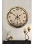 52 cm Gold Metal Dekoratif Duvar Saati 2
