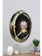 52 cm Gold Metal Elmas Duvar Saati 4