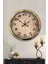 52 cm Gold Metal Eskitme Duvar Saati 2