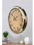 52 cm Gold Metal Eskitme Duvar Saati 3