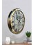 52 cm Gold Metal Home Duvar Saati 4