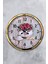 52 cm Gold Metal Kitchen Duvar Saati 1