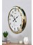 52 cm Gold Metal Klasik Duvar Saati 3