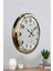 52 cm Gold Metal Klasik Duvar Saati 4