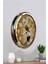 52 cm Gold Metal Mutfak Duvar Saati 4