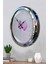 52 cm Krom Metal Balon Duvar Saati 3