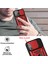 iPhone 13 Pro Max Ince Kaydırmalı Kamera Kapaklı ve Halka Tutucu Standlı Sağlam Zırh Koruma Çantası Altın (Yurt Dışından) 5